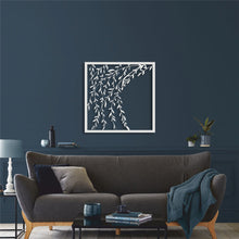 Görseli Galeri görüntüleyiciye yükleyin, Yapraklı Dal Metal Duvar Dekor