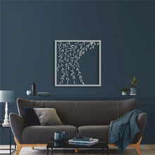 Görseli Galeri görüntüleyiciye yükleyin, Yapraklı Dal Metal Duvar Dekor