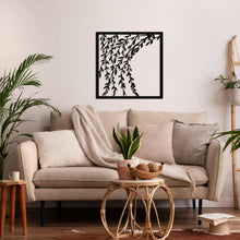 Görseli Galeri görüntüleyiciye yükleyin, Yapraklı Dal Metal Duvar Dekor