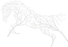 Görseli Galeri görüntüleyiciye yükleyin, Ağaç At metal Duvar Dekoru