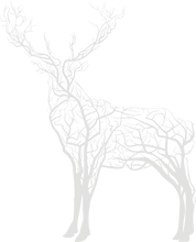 Görseli Galeri görüntüleyiciye yükleyin, Ağaçlı Geyik Metal Duvar Dekoru