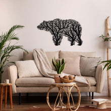 Görseli Galeri görüntüleyiciye yükleyin, Ağaçlı Ağaç Metal Duvar Dekoru