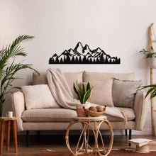 Görseli Galeri görüntüleyiciye yükleyin, Dağlar Metal Duvar Dekoru