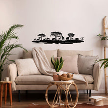 Görseli Galeri görüntüleyiciye yükleyin, Vahşi Afrika Metal Duvar Dekoru