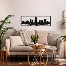 Görseli Galeri görüntüleyiciye yükleyin, İndianapolis Metal Duvar Dekoru