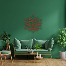 Görseli Galeri görüntüleyiciye yükleyin, Mandala Metal Duvar Dekoru