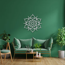 Görseli Galeri görüntüleyiciye yükleyin, Mandala Metal Duvar Dekoru