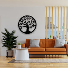 Görseli Galeri görüntüleyiciye yükleyin, Ağaç Metal Duvar Dekoru