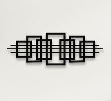 Görseli Galeri görüntüleyiciye yükleyin, Kareler Metal Duvar Dekoru