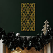 Görseli Galeri görüntüleyiciye yükleyin, Geometrik Panel Dikey Metal Duvar Dekoru