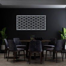 Görseli Galeri görüntüleyiciye yükleyin, Geometrik Panel Yatay Metal Duvar Dekoru