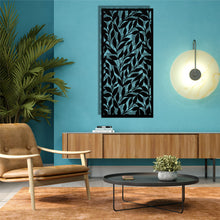 Görseli Galeri görüntüleyiciye yükleyin, Geometrik Panel 6 Dikey Metal Duvar Dekoru