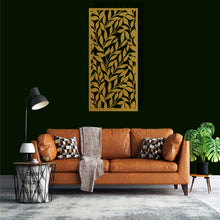 Görseli Galeri görüntüleyiciye yükleyin, Geometrik Panel 6 Dikey Metal Duvar Dekoru