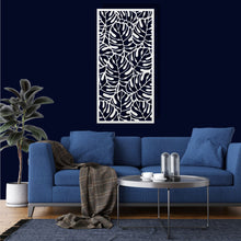 Görseli Galeri görüntüleyiciye yükleyin, Geometrik Panel 7 Dikey Metal Duvar Dekoru