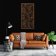 Görseli Galeri görüntüleyiciye yükleyin, Geometrik Panel 7 Dikey Metal Duvar Dekoru