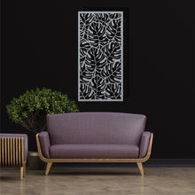 Görseli Galeri görüntüleyiciye yükleyin, Geometrik Panel 7 Dikey Metal Duvar Dekoru