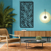 Görseli Galeri görüntüleyiciye yükleyin, Geometrik Panel 7 Dikey Metal Duvar Dekoru