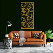 Görseli Galeri görüntüleyiciye yükleyin, Geometrik Panel 7 Dikey Metal Duvar Dekoru