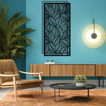 Görseli Galeri görüntüleyiciye yükleyin, Geometrik Panel 8 Dikey Metal Duvar Dekoru