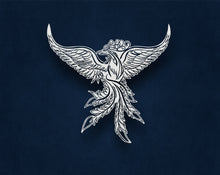 Görseli Galeri görüntüleyiciye yükleyin, Anka Kuşu Metal Duvar Dekoru