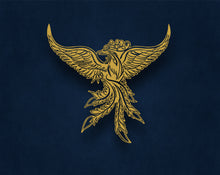 Görseli Galeri görüntüleyiciye yükleyin, Anka Kuşu Metal Duvar Dekoru