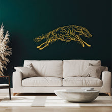 Görseli Galeri görüntüleyiciye yükleyin, Borzoi Köpek Metal Duvar Dekoru