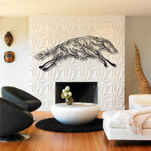 Görseli Galeri görüntüleyiciye yükleyin, Borzoi Köpek Metal Duvar Dekoru