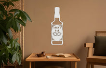 Görseli Galeri görüntüleyiciye yükleyin, Bar Monogram Metal Duvar Dekoru