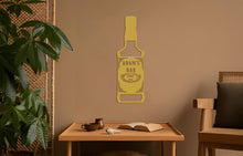 Görseli Galeri görüntüleyiciye yükleyin, Bar Monogram Metal Duvar Dekoru