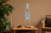 Görseli Galeri görüntüleyiciye yükleyin, Bar Monogram Metal Duvar Dekoru