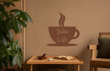 Görseli Galeri görüntüleyiciye yükleyin, Cafe Monogram Metal Duvar Dekoru