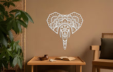 Görseli Galeri görüntüleyiciye yükleyin, Mandala Fil Metal Duvar Dekoru