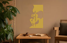 Görseli Galeri görüntüleyiciye yükleyin, Çello Metal Duvar Dekoru