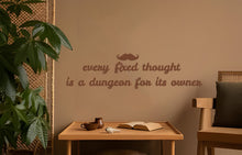 Görseli Galeri görüntüleyiciye yükleyin, Neitsche Metal Duvar Dekoru