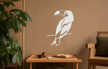 Görseli Galeri görüntüleyiciye yükleyin, Papağan Metal Duvar Dekoru