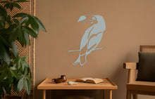 Görseli Galeri görüntüleyiciye yükleyin, Papağan Metal Duvar Dekoru