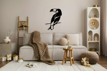 Görseli Galeri görüntüleyiciye yükleyin, Papağan Metal Duvar Dekoru