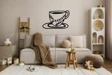 Görseli Galeri görüntüleyiciye yükleyin, Bir Fincan Kahve Metal Duvar Dekoru