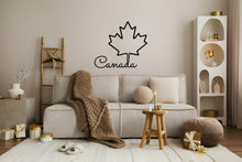 Görseli Galeri görüntüleyiciye yükleyin, Canada Metal Duvar Dekoru