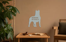 Görseli Galeri görüntüleyiciye yükleyin, Köpek Çıkabilir Metal Duvar Dekoru