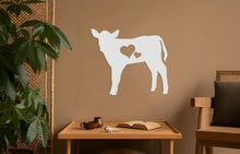 Görseli Galeri görüntüleyiciye yükleyin, Mutlu İnek Metal Duvar Dekoru