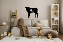 Görseli Galeri görüntüleyiciye yükleyin, Mutlu İnek Metal Duvar Dekoru