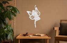 Görseli Galeri görüntüleyiciye yükleyin, Kelebek Balerin Metal Duvar Dekoru