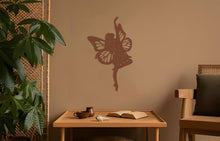 Görseli Galeri görüntüleyiciye yükleyin, Kelebek Balerin Metal Duvar Dekoru