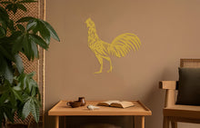 Görseli Galeri görüntüleyiciye yükleyin, Kral Tavuk Metal Duvar Dekoru
