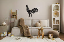 Görseli Galeri görüntüleyiciye yükleyin, Kral Tavuk Metal Duvar Dekoru