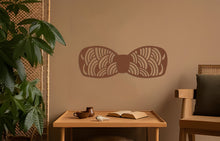 Görseli Galeri görüntüleyiciye yükleyin, Kurdele Metal Duvar Dekoru