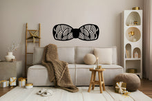 Görseli Galeri görüntüleyiciye yükleyin, Kurdele Metal Duvar Dekoru