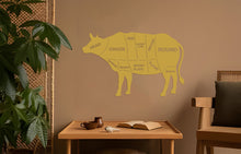 Görseli Galeri görüntüleyiciye yükleyin, Yenilebilir İnek Metal Duvar Dekoru