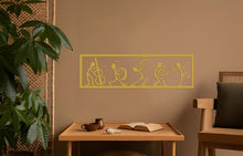 Görseli Galeri görüntüleyiciye yükleyin, Çöp Adam Orkestrası Metal Duvar Dekoru